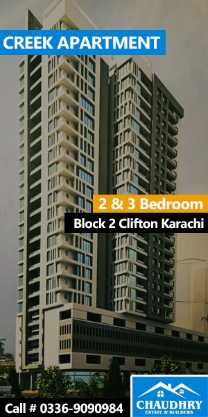Creek Apartment Clifton Karachi